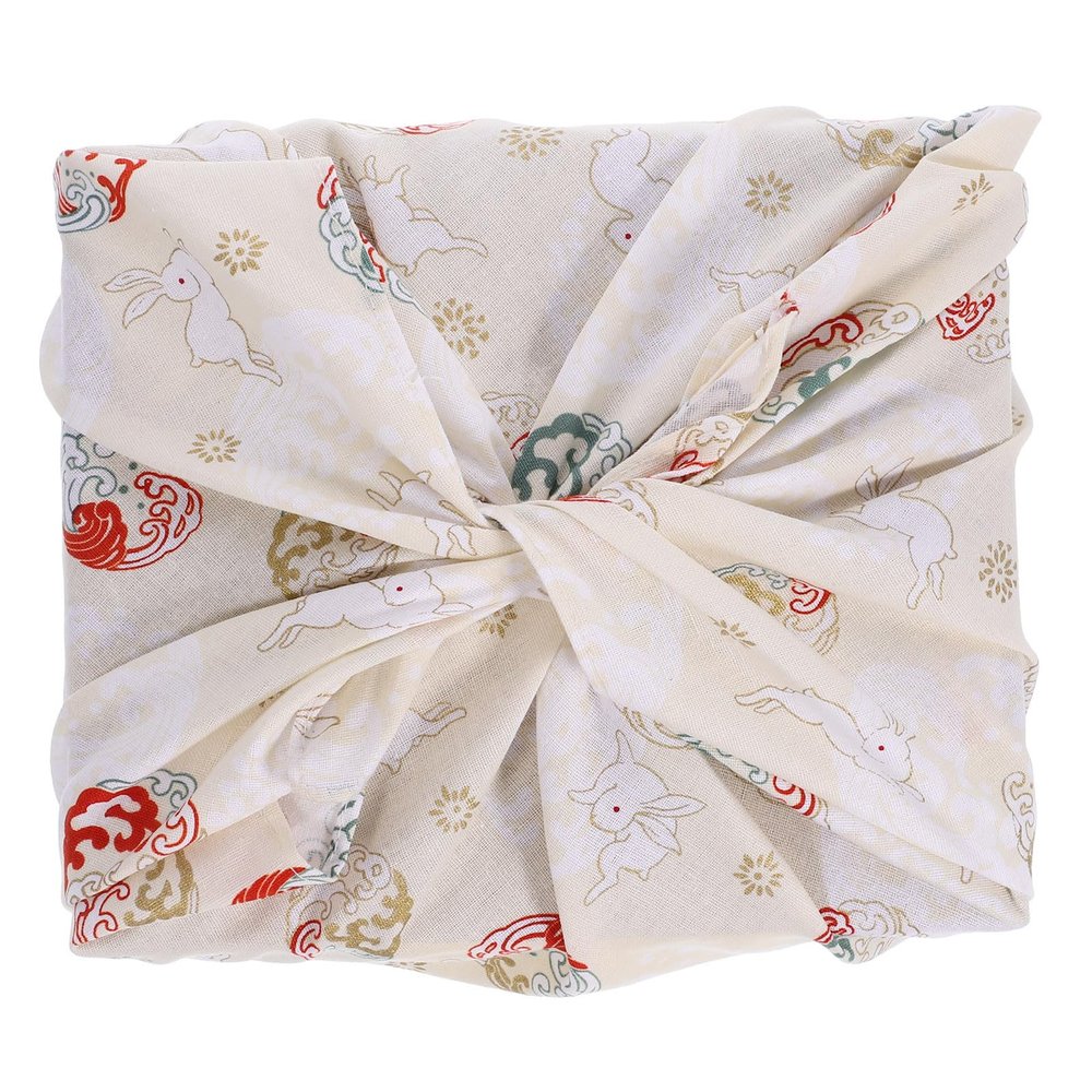 MAGICLULU Japanese Wrapping Cloth Square Handkerchief for Meal Box Packing and Outdoor Picnic