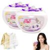5-in-1 White Musk Laundry Detergent Pods, 5 in 1 Laundry Pods with Fabric Softener & Scent Beads, Deep Cleaning Laundry Detergent Pods, Long-Lasting Fresh Scent, for All Fabrics (2pcs)