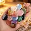 Healing Crystal Gifts Spiritual Pocket Stones Natural Crystals and Gemstone Set Birthday Easter Gifts for Women Men Meditation view 3