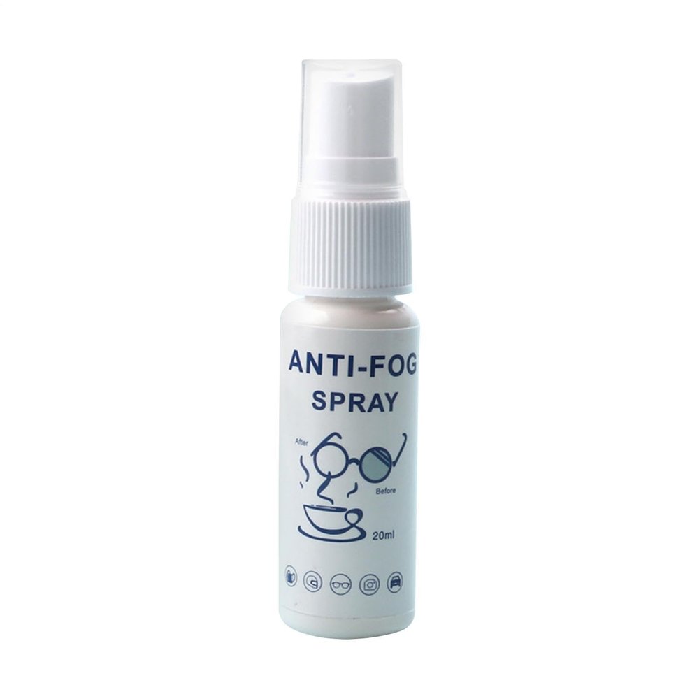 20ml Anti Fog Lens Spray - Eyeglasses Anti-Fog Coating | Long Lasting Defogger for Glasses, Visors, Windshields, Mirrors, Ski Goggles, Face and Outdoor Sports