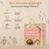 (Flour)|100% Natural Finger Millet | Gluten Free & Stone -grounded Nachni (Kelvaragu) atta|Rich in Calcium & Iron (400g) view 2