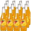 Carbonated Soda Drink 370ml Bottle Variety Pack - Mango, Guava, Pineapple & Lime Flavours Sparkling Soft Drink Refreshing Beverage - jrts (12 x Bottle, Mango) view 1