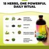 (2 bottles) Natural Herbal Blend,Support Balance Internal Digestive Condition and Daily Wellness Care view 2