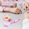 CLISPEED Denture Toothbrush Storage Box Portable Travel Toothbrush Holder Case Travel Dental Kit Cover for Oral Care for Outdoor Trips and Daily Use view 3
