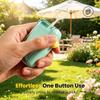Automatic Pop-up Portable Floss Dispenser with 50 Pcs Dental Floss, Travel Picks Storage Case, Pick Holder, Refillable for Home, Restaurant, and On-the-Go Oral Care (Green) view 4