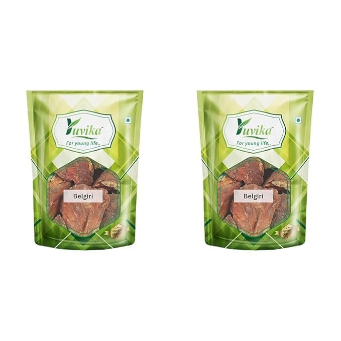 Belgiri - Bealgiri - Bael Phal Dry - Aegle Marmelos - Wood Apple (800 Grams) (Pack of 2)