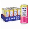 DASH Water PINK LADY APPLE - 12 x 330ml cans - Flavoured Sparkling Spring Water - NO Sugar, NO Sweetener, NO Calories - Infused with Wonky Fruit