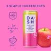 DASH Water PINK LADY APPLE - 12 x 330ml cans - Flavoured Sparkling Spring Water - NO Sugar, NO Sweetener, NO Calories - Infused with Wonky Fruit view 4