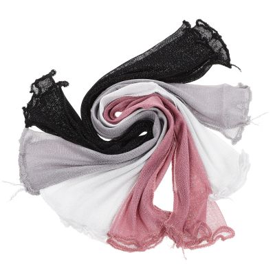 Artibetter 4 Pairs Lace Arm Sleeves for Women Mesh Ultra-thin UV Protection Sports Arm Sleeve Cover for Outdoor Summer Activities Lightweight Cloth Material and Leg