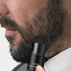 Beard Shadow Powder Instant Stain-Proof Root Touchup Beard Shaping Filler for Thinning, Black view 4