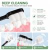8-Pack Soft Bristle Toothbrush, Extra Ultra Soft Micro Nano Toothbrush for Adults, Manual Toothbrush with 20000 Bristles for Sensitive Teeth and Gums, Gentle Oral Care Brush (4 Color) view 4