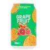 Grapefruit Drink 330ml Carbonated Sparkling Citrus Beverage, Refreshing Fizzy Soft Drink with Sugar & Sweetener - tg (24 x Tin) view 3
