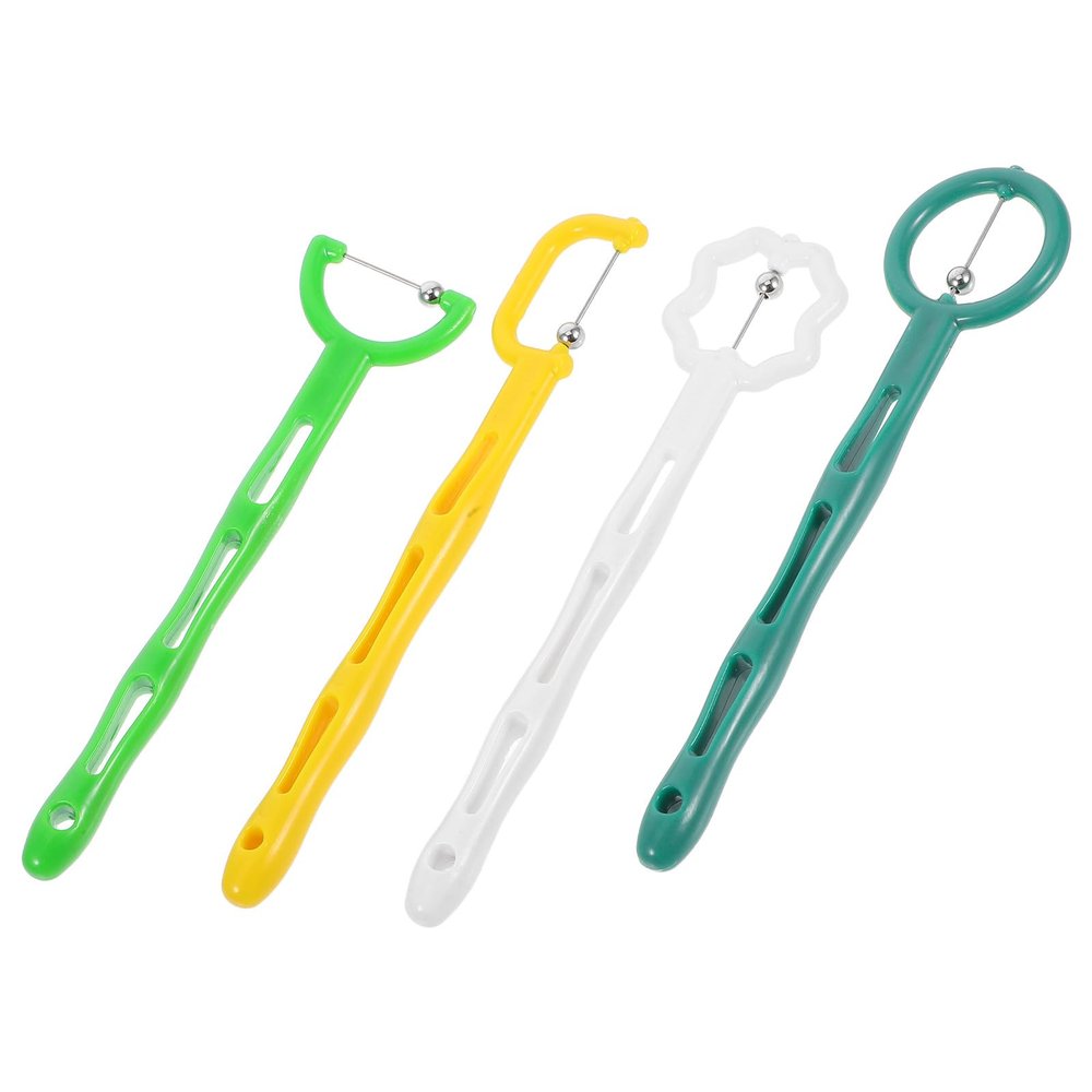 Adorainbow Tongue Trainer 4Pcs Kit for Speech Therapy and Oral Muscle Training, Lip Muscle Exerciser Enhancing Tongue Stability and Pronunciation for Ages
