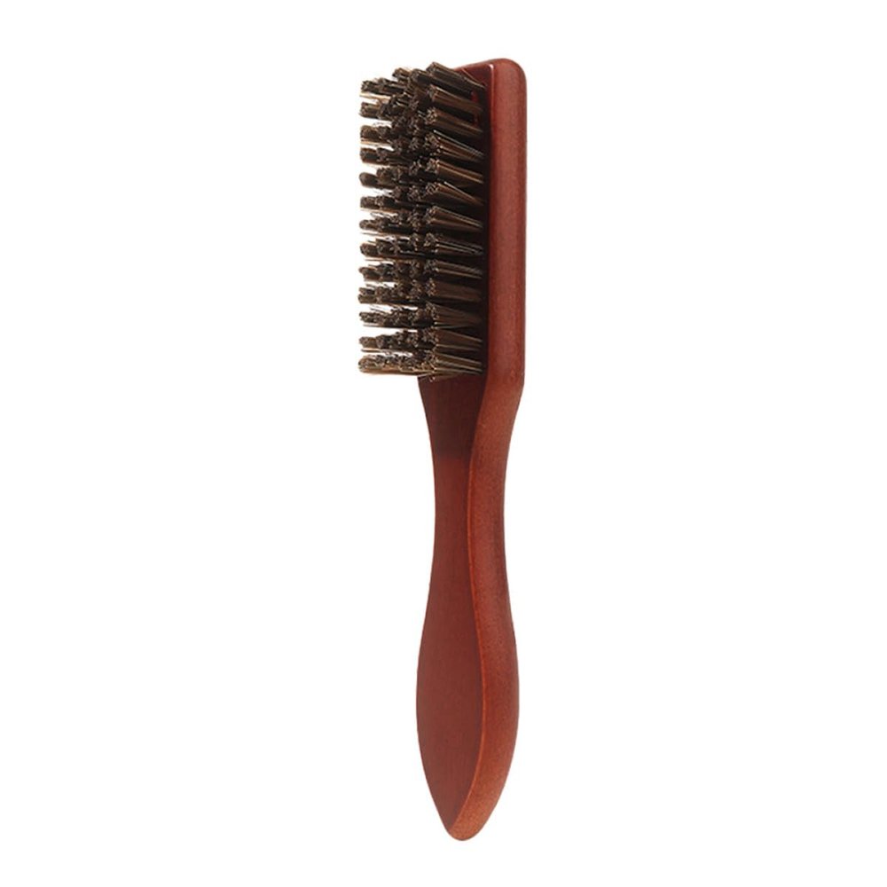 Alipis Beard Comb Hairdressing Brush for Men Featuring Multi-Purpose Hair Cleaning and Styling with Soft Bristles for Barber and Beard Care