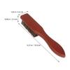 Alipis Beard Comb Hairdressing Brush for Men Featuring Multi-Purpose Hair Cleaning and Styling with Soft Bristles for Barber and Beard Care view 2