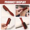 Alipis Beard Comb Hairdressing Brush for Men Featuring Multi-Purpose Hair Cleaning and Styling with Soft Bristles for Barber and Beard Care view 4