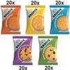 BRONT Traditional Biscuit Mini Pack Assortment, 100 Individually Wrapped Packs, 5 Flavours view 2