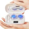 Contact Lens Cleaner Case | Ultrasonic Vibration Rechargeable with Timer, Rechargeable Cleaning Kit for Contact Lenses - for Outdoor Travel Camping Home School Dormitory view 1