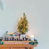 JSGHGDF Festival Advent Calendar Nativity Scene Themed Wooden Tabletop Ornament for Home Festival Decoration view 4