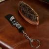 Compactly Stainless Steel Beard Comb Optional Wooden Brush for Easy Travel and Daily Grooming Wooden Handle Beard Comb view 4