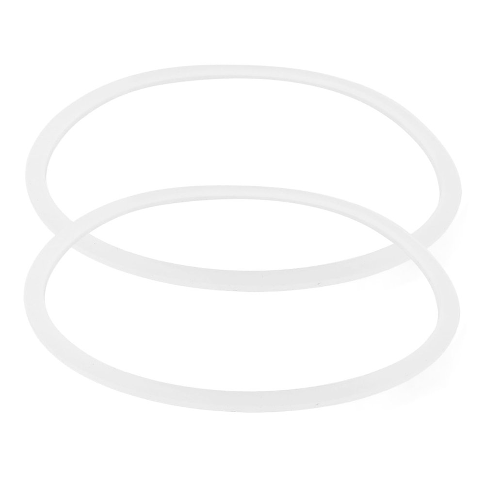 IMUSINICE Silicone Lunch Box Sealing Replacement Lid Gaskets 2pcs Direct Food Safe with Smooth for Food Containers Suitable for Kitchen Use