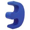 Bewinner Patient Turning Device with Strap, U-Shaped Turning Pillow for Bedridden Elderly & Paralyzed Patients, 13cm Thick Anti-Decubitus Nursing Cushion, PU Leather (Blue) view 1