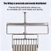 Handheld Taro Ball Tools Making Molds,Stainless Steel Tapioca Pearls Forming Machine,Multi-Hole Stuffing Divider,Manual Food Forming Machine,For Yuanxiao,Taro Balls,Glutinous Rice Balls(10holes) view 2