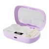 Contact Lens Cleaner, Portable Ultrasonic, 5-Level Timer Case, Travel Lens Cleaning Kit, for Care, Conditioning, Maintenance, Adults, Men, Women, Daily, Travel view 1
