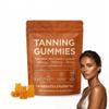Tanning Gummies Fast Tan Without Sun, Antioxidant with Beta Carotene, Astaxanthin, Lycopene & Vitamins C&E, Sunbed Tanning Accelerator,Tanning Gummies for Sunless Glow, 60 Capsules(1 Bag) view 1