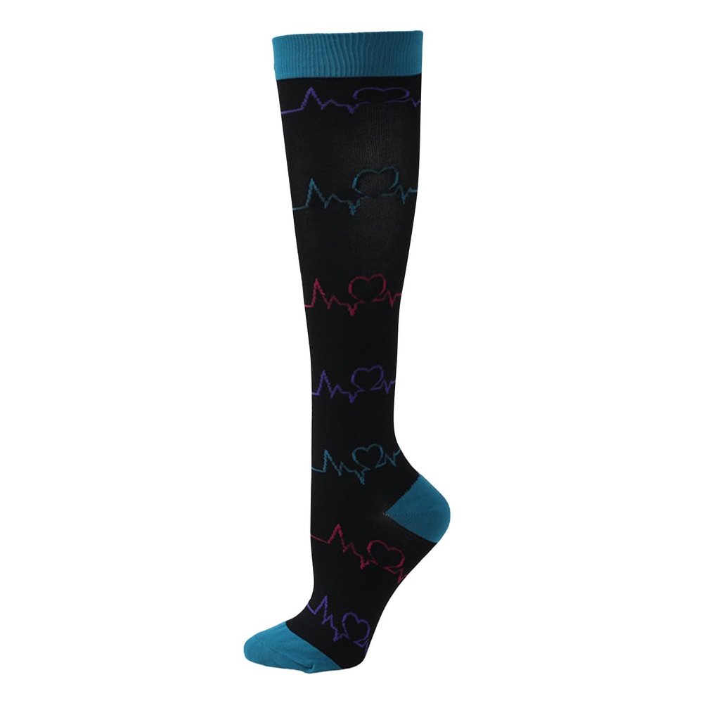 Compression Socks Men-15-20 Mmhg Compression Socks For Women-Exercise Compression Stockings for Running Skipping and Sports Performance with Calf Support