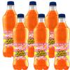 Variety Flavour Explosion Soft Drink 500ml Peach Punch & Berry Blast Carbonated Drink with Sweeteners, Refreshing Fizzy Fruit Flavours - Br (6 x Bottle, Flava Explosion Peach Punch 500m) view 1