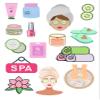 Edible print A4 Pamper party Spa theme Cake topper set cake decorations wafer card NOT PRECUT - Birthday/Retirement (1) view 1