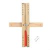 BEAZOOM Wooden Sauna Sand Timer 15 Minute Hourglass Rotating Sandglass for SPA Yoga Room(Red) view 1