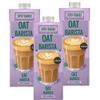Barista Oat Drink 1L 100% Plant-Based Vegan Milk Alternative, No Added Sugar, Frothy Coffee Friendly, High Fibre, Fortified with Vitamins D, B2 & B12 - mma (3 x Carton Juice Box)