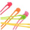 DRESSOOS 5pcs Silicone Bands Elastic Kitchen Bands Stretchy Silicone Wrapping for Bento Box Food Storage view 3