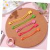 DRESSOOS 5pcs Silicone Bands Elastic Kitchen Bands Stretchy Silicone Wrapping for Bento Box Food Storage view 4