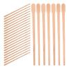 ABOOFAN 100pcs Waxed Stick Hair Removal Waxing Rods for Body Hairs Eyebrow Nose Wax Applicators view 1