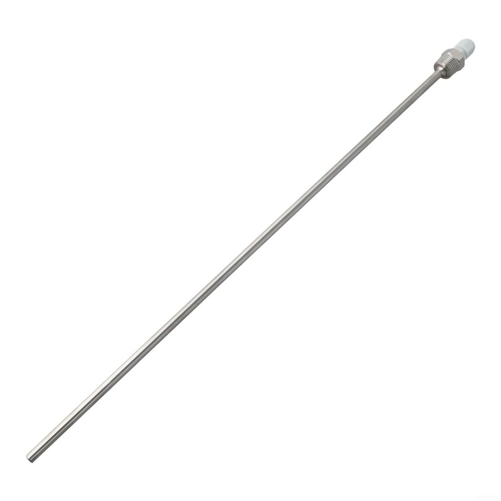 Todikaper Stainless Steel 1/2 NPT Thermowell Designed for Temperature Sensor Protection in HVAC Process Control Systems (500mm)
