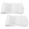 Abaodam Water Flosser Tips Storage Box 2Pcs Portable Organizer Case for Family Oral Care and Travel Compatible with Waterpik view 1