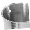 SOESFOUFU Hanging Stainless Steel Bucket 1000Ml with Holder Sturdy Metal Tub for Home Use Adults Suitable for Constipation and Detox view 3