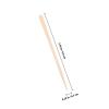 Abaodam 100pcs Wooden Wax Sticks for Nose and Body Hair Removal, Flat Spreader End, Khaki Colour, Suitable for Daily Cleaning and Precise Wax Application view 2