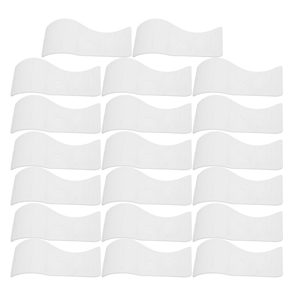 SKISUNO Removal Wax Spatulas 20Pcs Plastic Non-Stick Applicator Sticks for Sensitive Skin Eyebrow and Facial Hair Removal, Small Waxing Tools for WomenS Beauty Routine