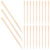 Abaodam 100pcs Wooden Waxing Sticks for Body Hair and Eyebrow Area with Flat Spreader End Smooth Skin Hair Removal Tool and Daily Cleaning view 1