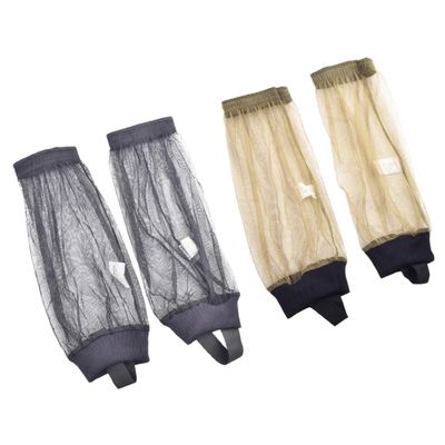 KALLORY 2 Pairs Outdoor Hiking Socks Cover Made of Gauze to Protect from Insects and Bugs, Easy to Clean, Suitable for Hunting and Camping