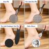 10 in 1 Foot File Pedicure Set,Foot Files for Hard Skin Care Kit,Foot Care Hard Skin Remove Tools for Women Men Salon or Home view 2