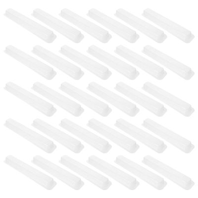 KICHOUSE 30pcs Wall Clock Hands Protector Clock Pointer Shield Protective Cover for Shipping Interior Part