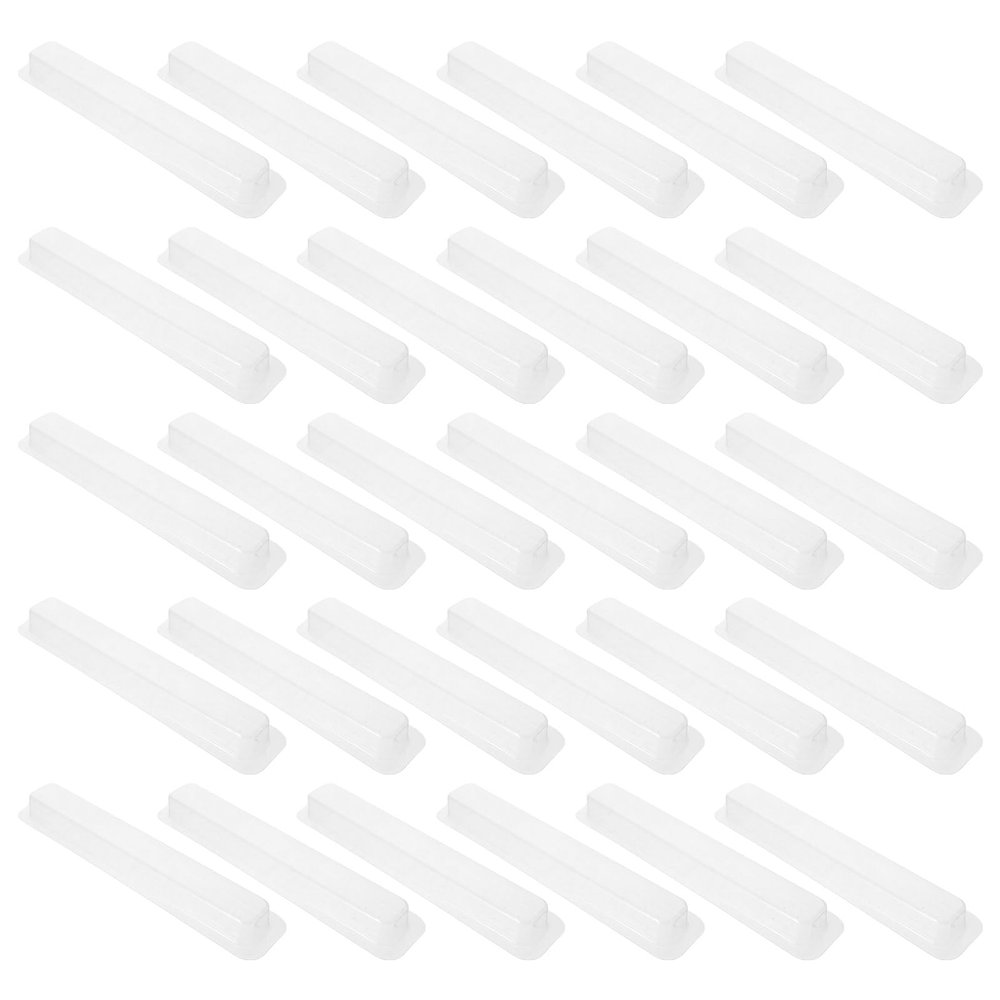 KICHOUSE 30pcs Wall Clock Hands Protector Clock Pointer Shield Protective Cover for Shipping Interior Part