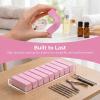 10PCS Nail Buffer Sanding Block, Reusable Nail Buffer Blocks, 2.5 * 2.5 * 9.5CM, Frosted Finish on Four Sides, Nail Tools, Suitable for Nail Salons, DIY and Beauty Salons(Pink) view 3
