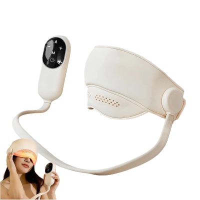 Calmare One, Calmare Migraine Relief, 360 Head Massager with Heat Therapy and Air Compression, 6-Zone Targeted Relief for Tension Headaches, Eye Strain and Stress, Adjustable Fit (A)