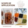 UKCOCO Biscuit Barrel with Moisture Absorber Plant Fibre Drying Sheets 100pcs for Maintaining A Dry Environment and Removing Humidity in Kitchen and Study Areas view 3